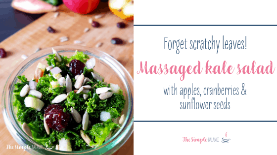 Massaged Kale Salad With Apple and Cranberries 2