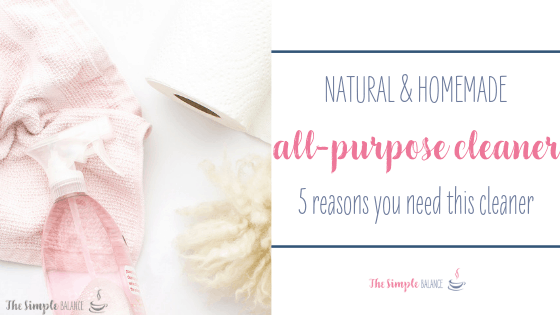 Natural all-purpose cleaner: 5 reasons you need this 1