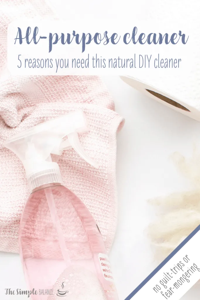 Natural all-purpose cleaner: 5 reasons you need this 5