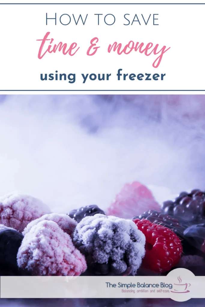 simple freezer tips pinterest image