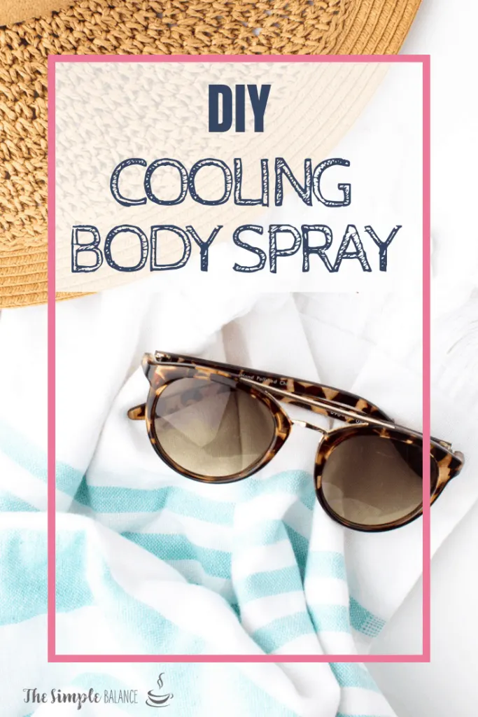 Cooling Body Spray - 3 homemade solutions that soothe your skin 3
