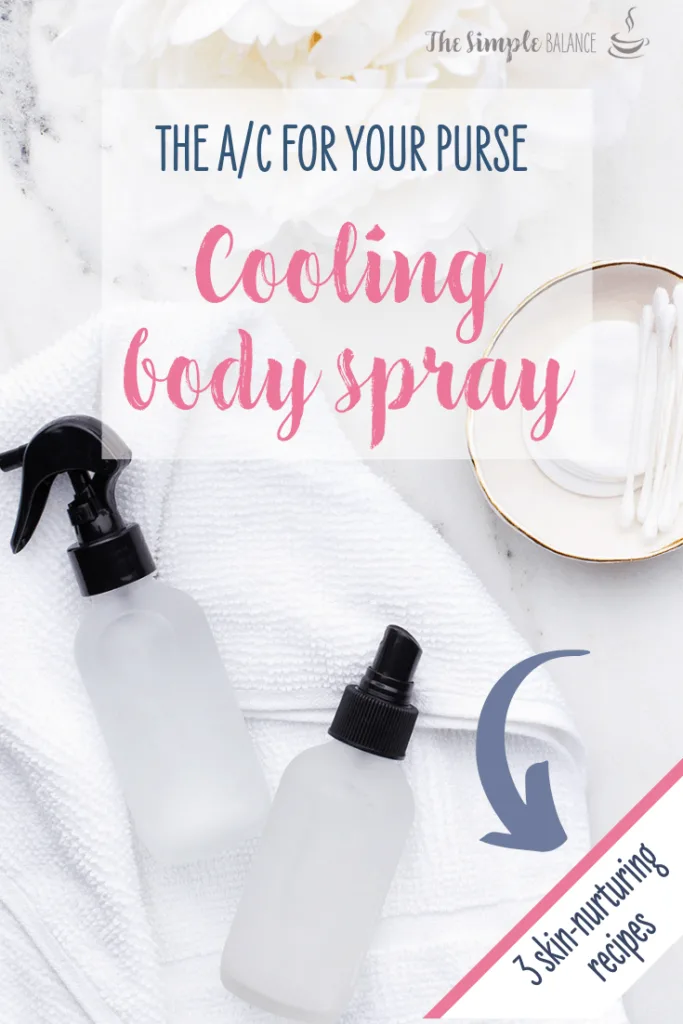 Cooling Body Spray - 3 homemade solutions that soothe your skin 2