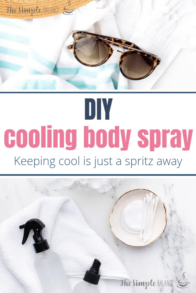 Cooling Body Spray - 3 homemade solutions that soothe your skin 4