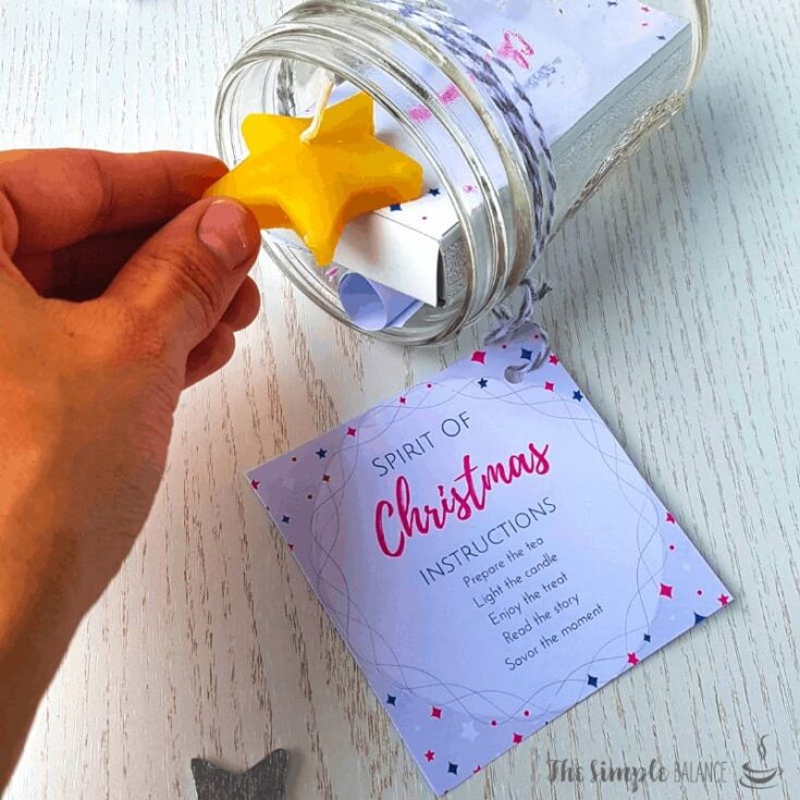DIY gift idea: 15 Minutes of Christmas in a jar 5 15 minutes of Christmas in a jar