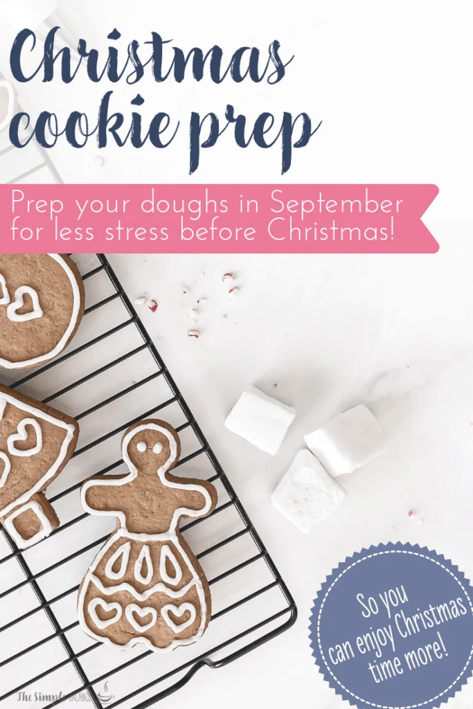 How to prepare Christmas cookies in September 5
