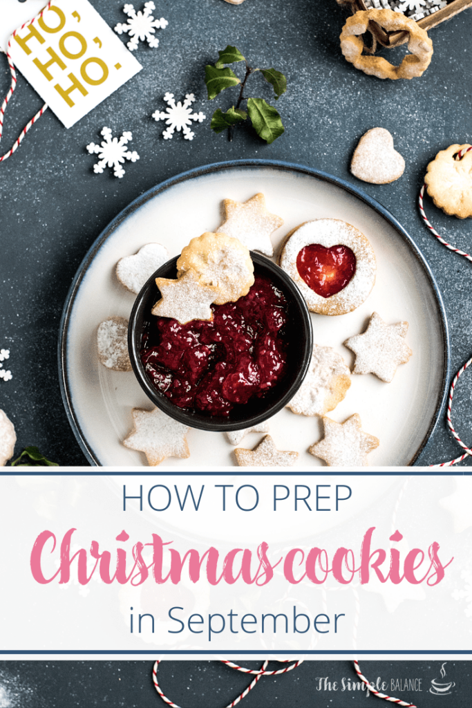 How to prepare Christmas cookies in September 7