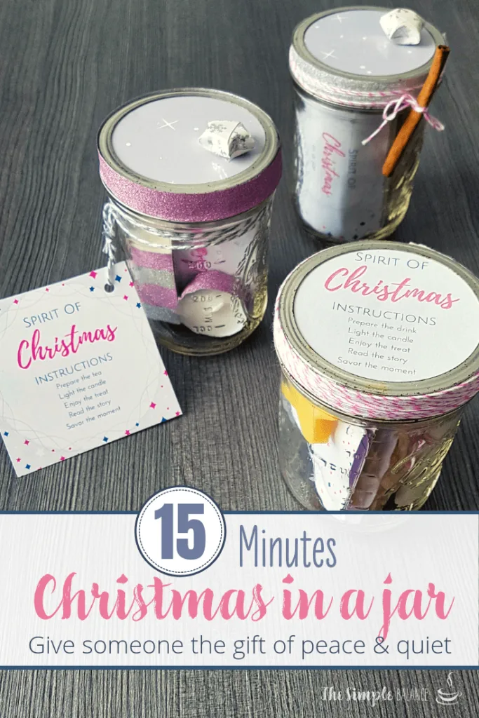 DIY gift idea: 15 Minutes of Christmas in a jar 6