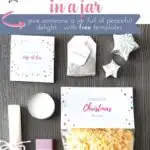 DIY gift idea: 15 Minutes of Christmas in a jar 1