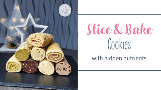 Healthier slice and bake cookies title inage