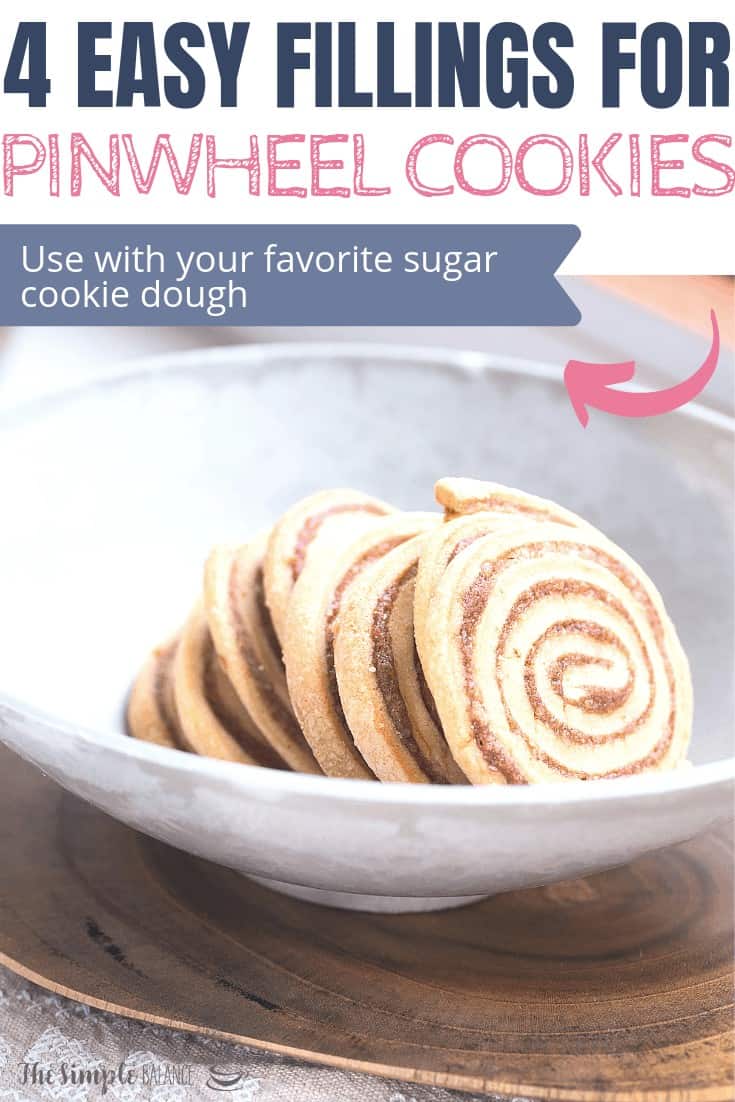 Pinwheel cookies - 4 easy fillings 3