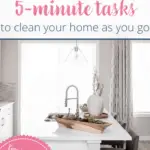 [Cleaning checklist] Transform your home with 5-minute tasks 1