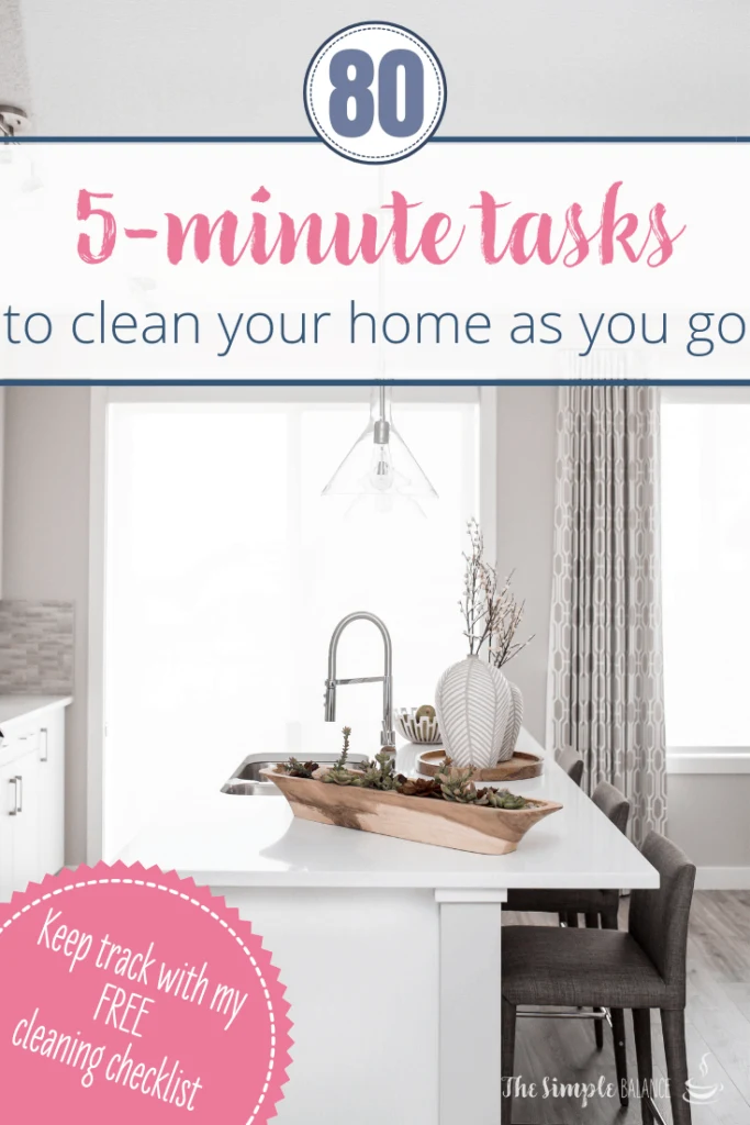 [Cleaning checklist] Transform your home with 5-minute tasks 8