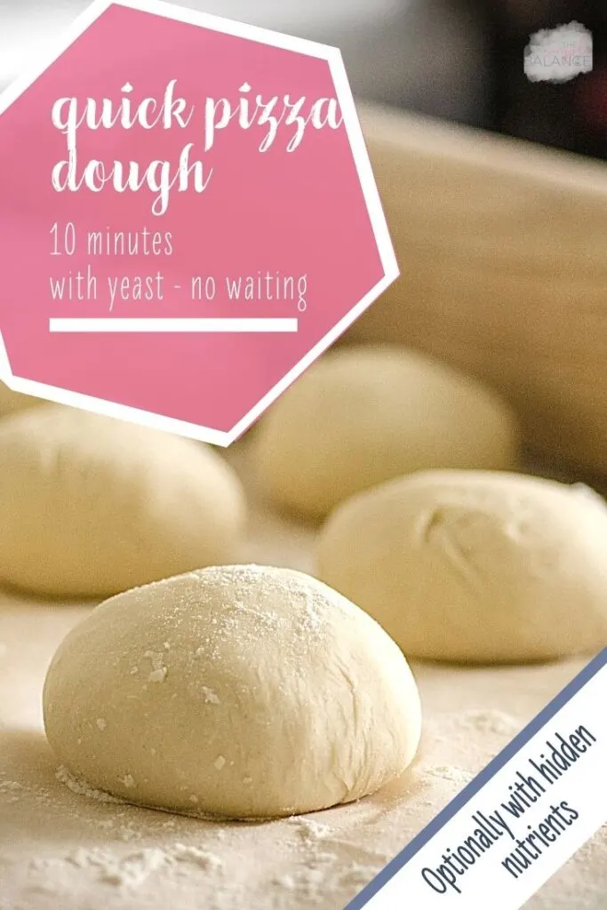 Fresh quick pizza dough in just 10 minutes 2