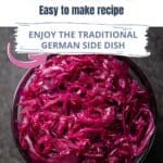 Easy and authentic German red cabbage recipe 1