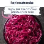 Easy and authentic German red cabbage recipe 1