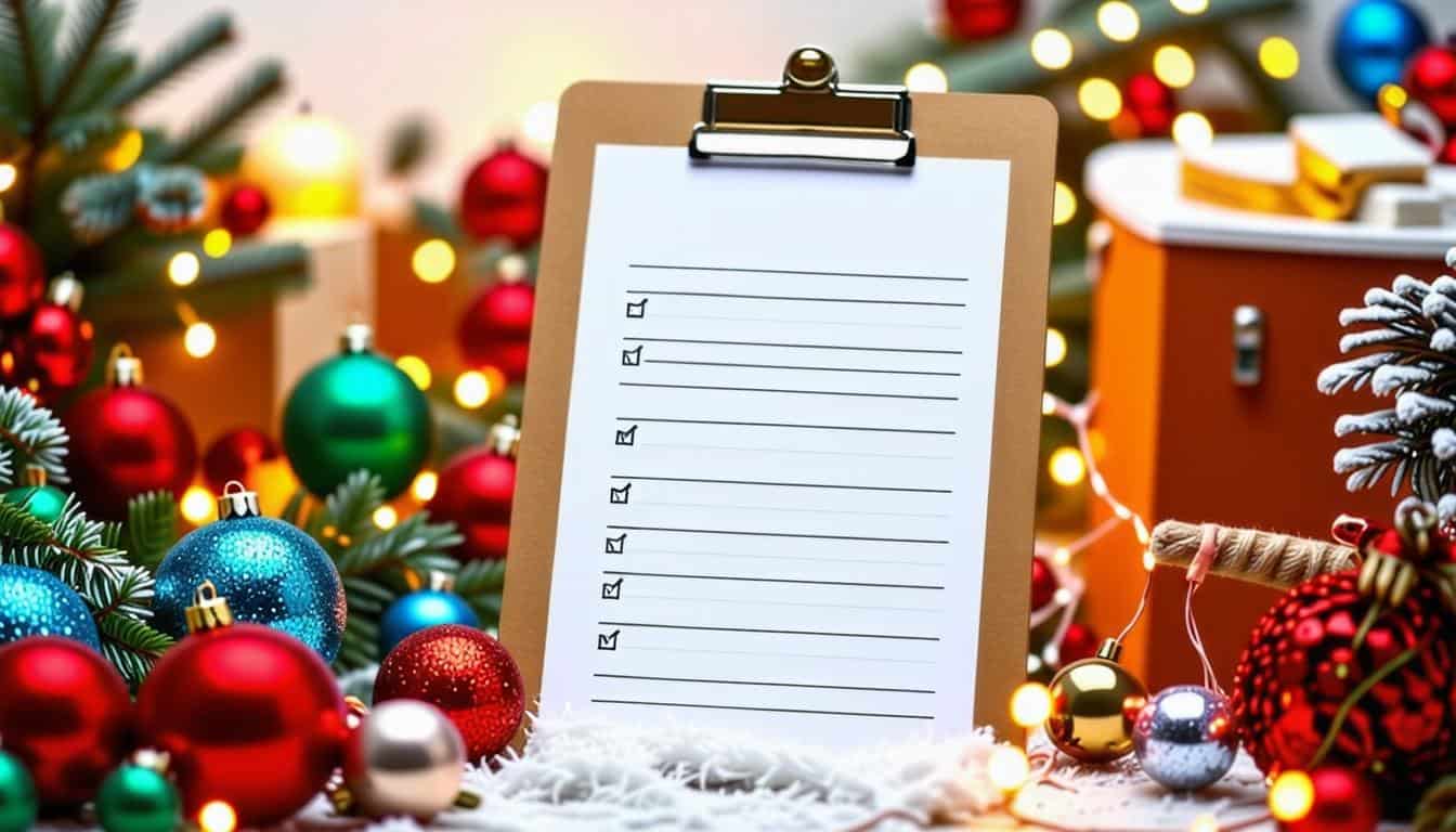 Making a list for next year